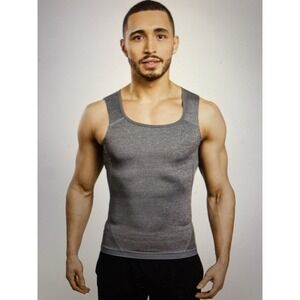 Sweat Shaper Men's Athletic Tank Sauna Tank Compression Tank SWEAT XS NWOT Gray